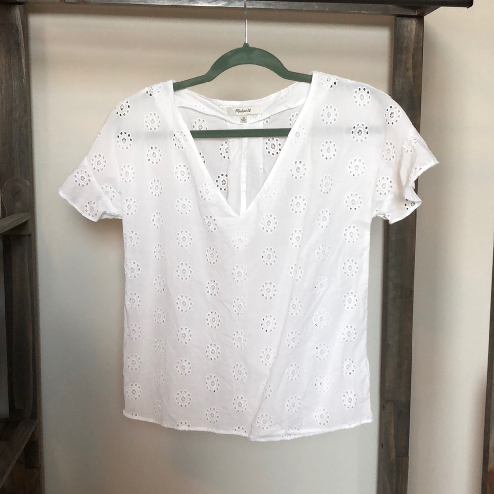 Madewell Eyelet Top